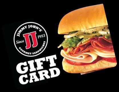 $50 Jimmy John's gift card