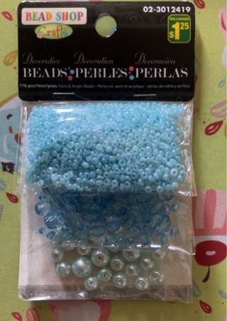 Set of Blue Beads