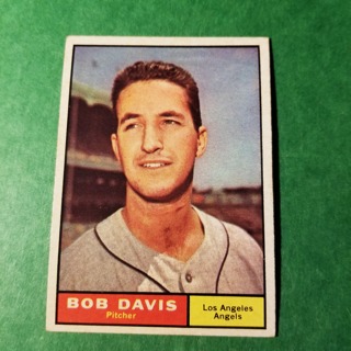 1961 - TOPPS BASEBALL CARD NO. 246 - BOB DAVIS - ANGELS