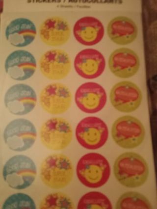 Stickers one sheet