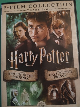 dvd harry potter 2 film collection free shipping