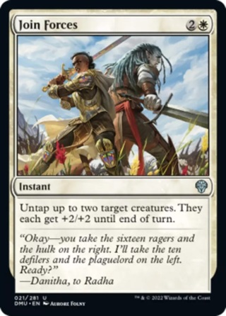 Join Forces MTG Dominaria United NM Magic Regular