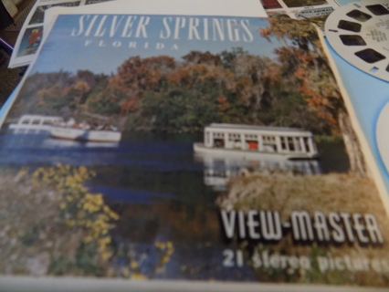 Vintage 1962 Silver Springs Fl. View Master pictures on Kodachrome film