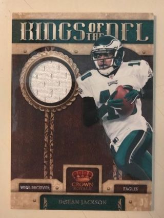 2011 desean Jackson jersey card 152/299