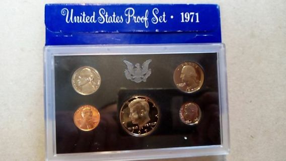 1971- UNITED STATES PROOF SET.... YOU DECIDE THE PRICE