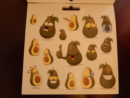 Cutest ever AVOCADO stickers