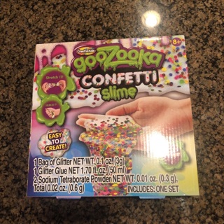 New Creative Kids gooZooka Confetti Slime