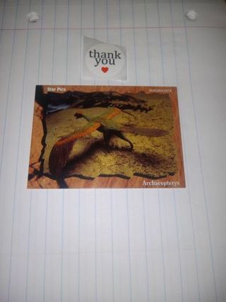 1992 Star Pics Dinamation Dinosaur Card