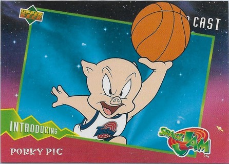 1996-97 Upper Deck Space Jam #4 Porky Pig