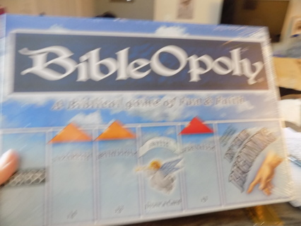 NIP Mint Sealed Bibleopoly Game A Biblical game of fun & faith property trading game