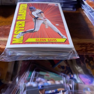 (50) random 1991 topps baseball cards 