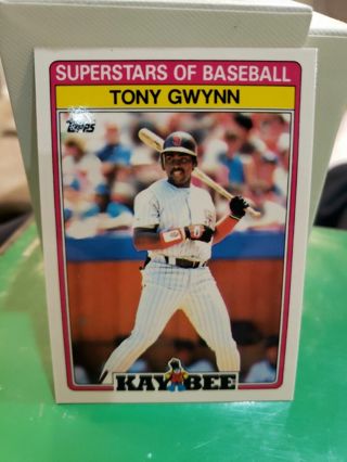 1989 Topps Kay Bee Toys Superstars of Baseball#17 Tony Gwynn San Diego Padres