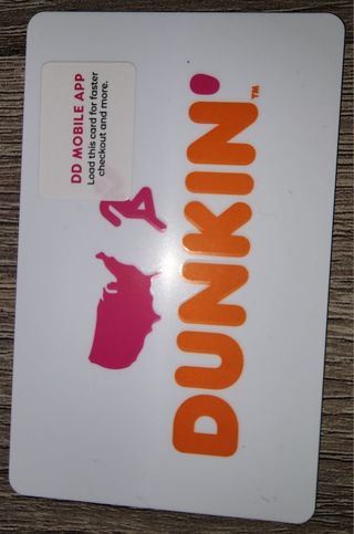 $10 Dunkin Donuts gift card