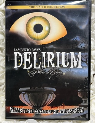 Lamberto Bava Delirium: Photos of Gioia (DVD)Remastered Anamorphic Widescreen 