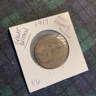 Great Britain 1/2 Penny 1917