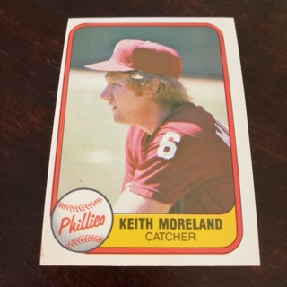 1981 Fleer - [Base] #13  Keith Moreland