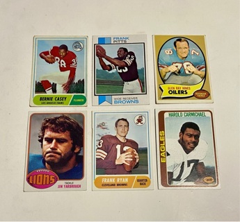 Vintage Football Card Lot