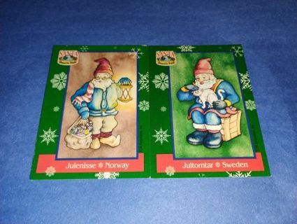 Santa Around the World Cards