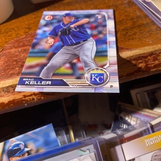 2018 bowman brad Keller rookie baseball card 