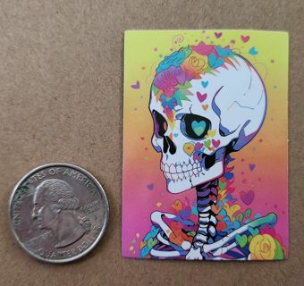 Colorful Skeleton Sticker #31