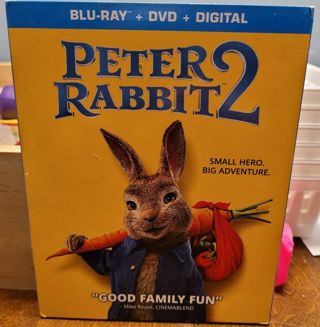Brand New Peter Rabbit 2 Blu Ray, Digital and DVD