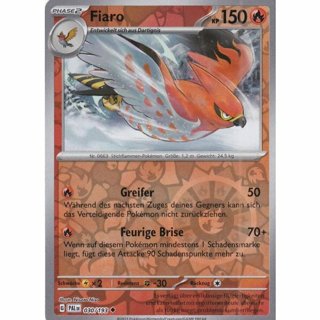  Tradingcard - Pokemon 2023 german Fiaro 030/193 REVERSE HOLO 