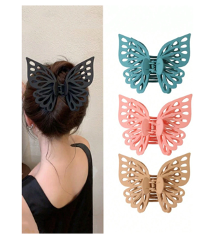 1pc Hollow Butterfly Shaped Hair Clip