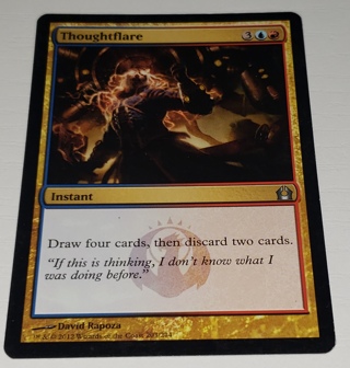 MTG ✨ Thoughtflare - (U) 203/274  Return to Ravnica (RTR) ✨ Magic the Gathering (2012)