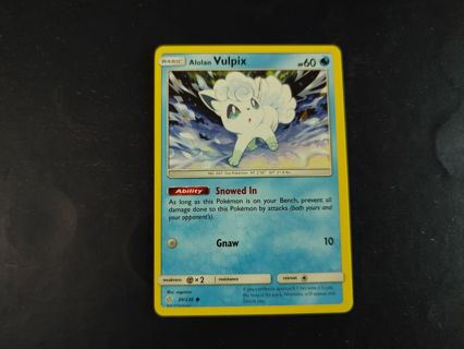 Pokemon Cosmic Eclipse Alolan Vulpix