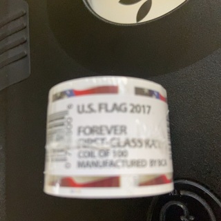 BN Roll of 100 Forever Flag Stamps.#11