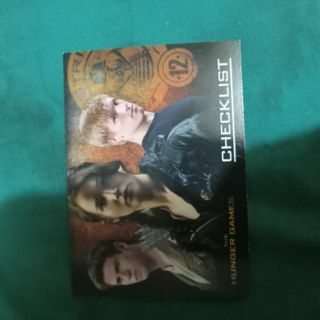 Hunger Games Trading Card