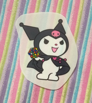 Kawaii Kuromi sticker