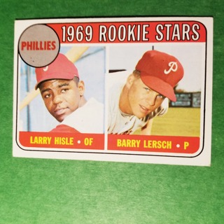 1969 - TOPPS BASEBALL CARD   NO. 206 - 1969 ROOKIE STARS - PHILLIES