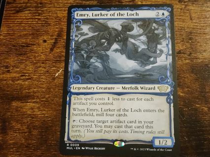 Magic the gathering mtg Emry Lurker of the Loch March of the Machine multiverse Legends