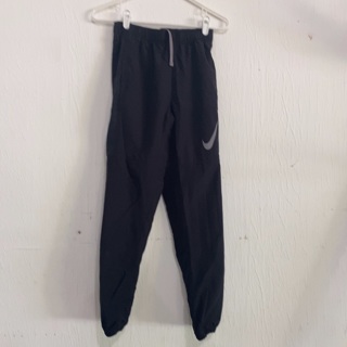 Boys Size Large Nike Black Windbreaker Pants 