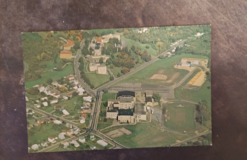 Senior High School And Clarke College Postcard 