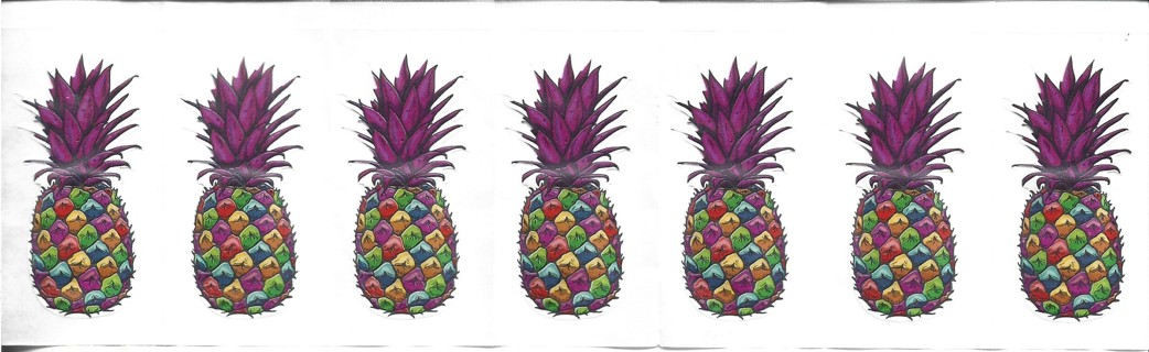  7 Brand New Pineapple Bandages 