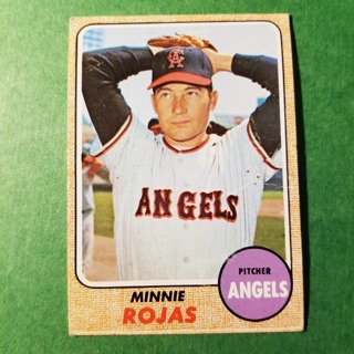 1968 - TOPPS BASEBALL CARD NO. 305 - MINNIE ROJAS - ANGELS