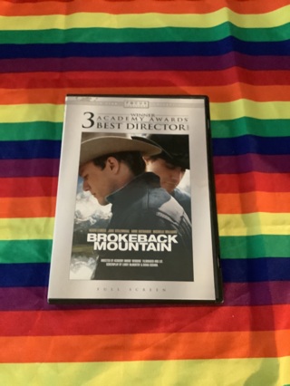 Brokeback Mountain DVD Excellent Condition 3 Academy Awards