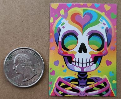 Colorful Skeleton Sticker #25