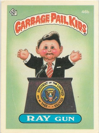 1985 Topps Garbage Pail Kids #46b Ray Gun