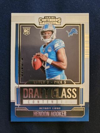 2023 Panini Contenders Draft Class Contenders Hendon Hooker