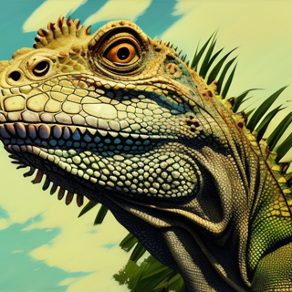 Listia Digital Collectible: Iguana