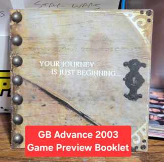 Gameboy Advance Booklet