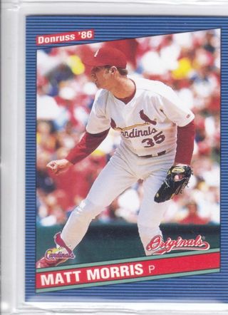 Matt Morris 2002 Donruss Originals '86 St. Louis Cardinals