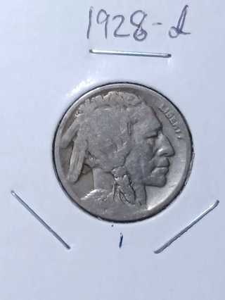 1928-D Buffalo Nickel! 1.4