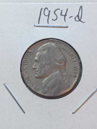 1954-D Jefferson Nickel! 27