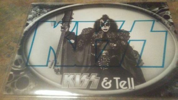 2009 KISS & TELL GENE SIMMONS BLUE EDITION TRADING CARD# 82