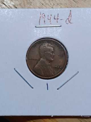 1944-D Lincoln Wheat Penny! 31.1