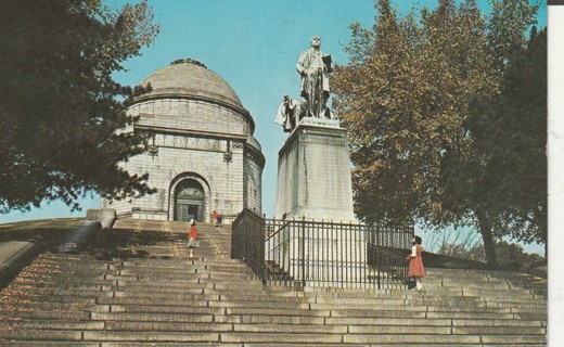 Vintage Used Postcard: A: McKinley Monument, Canton, OH